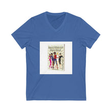 Load image into Gallery viewer, RWRT Unisex Jersey Short Sleeve V-Neck Tee